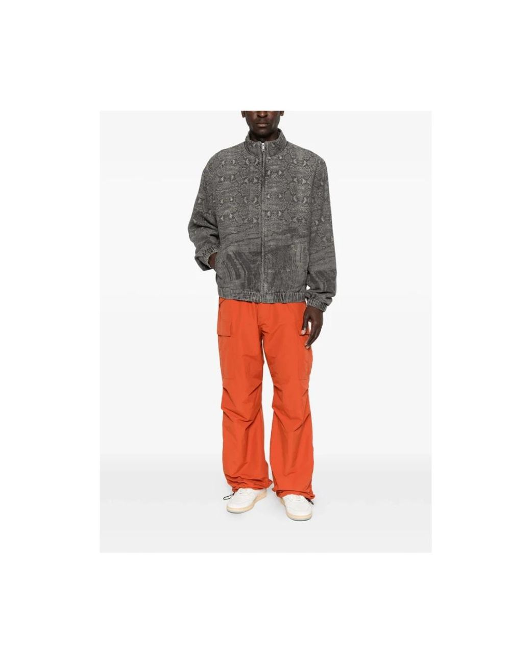 Daily Paper Gray Bomber Jackets for men
