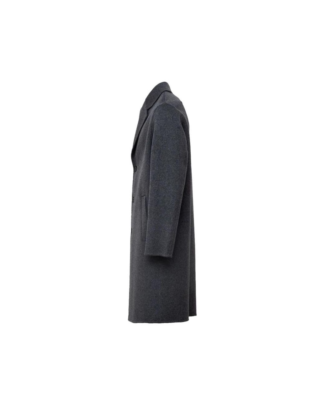 Single-Breasted Coats di Amaranto in Blue da Uomo