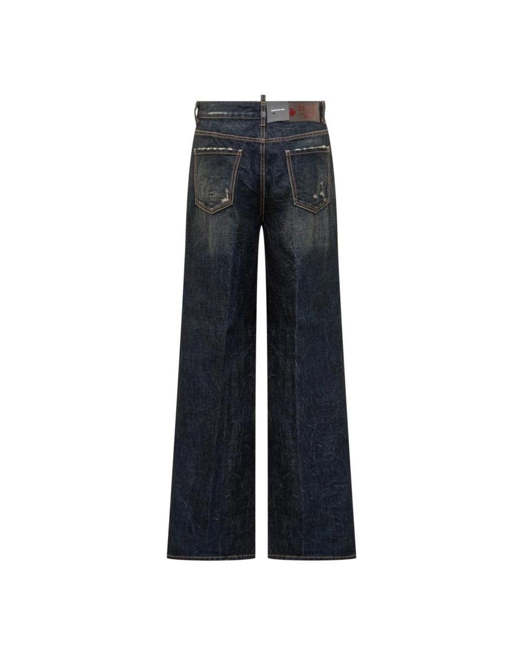 DSquared² Blue Wide Jeans