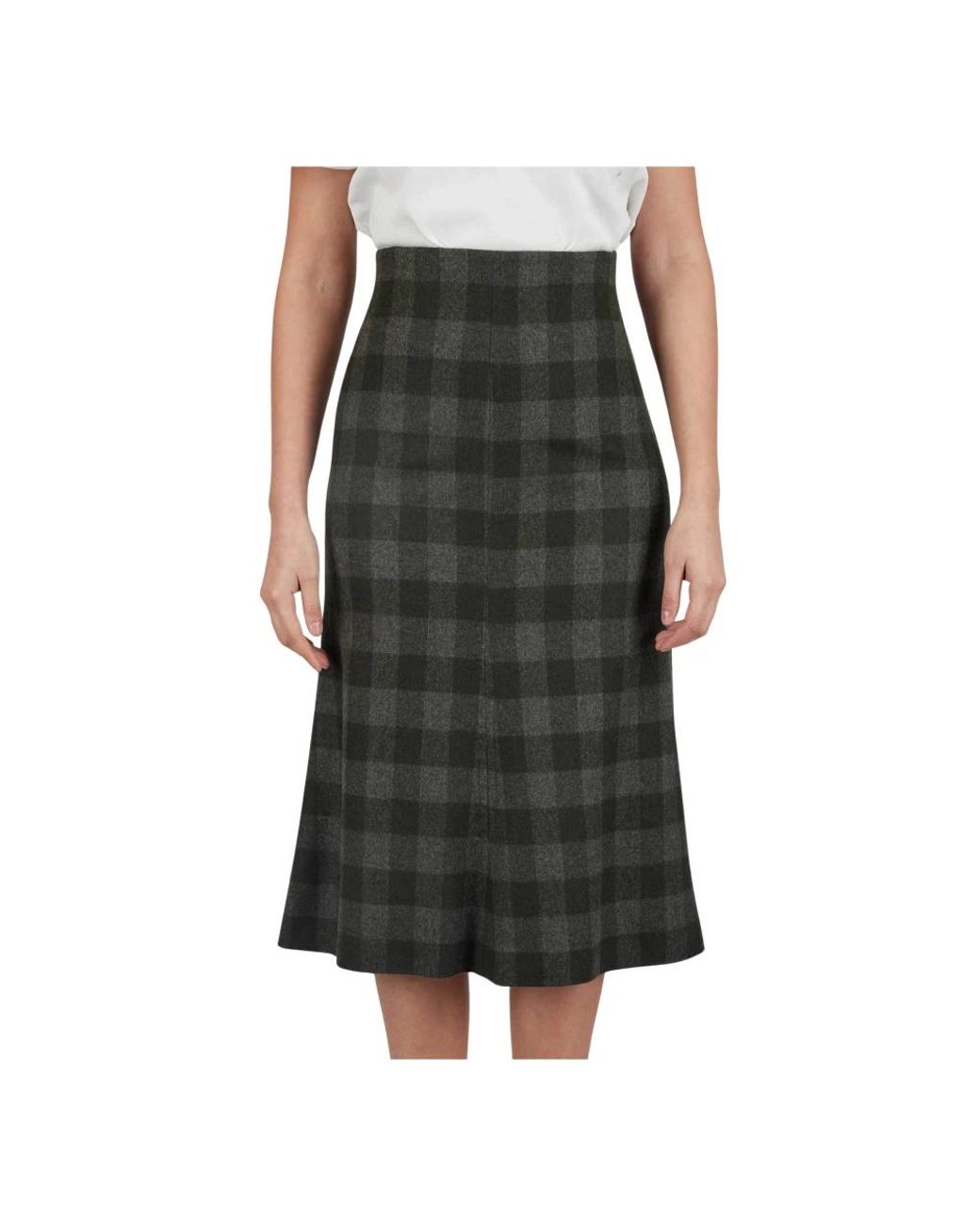 Kiton Black Midi Skirts