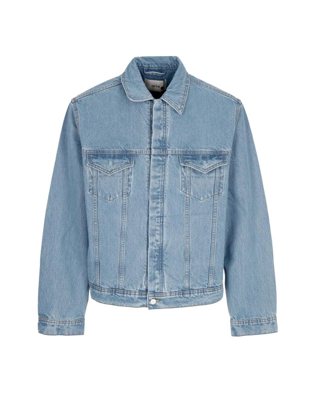 Arte' Blue Denim Jackets for men