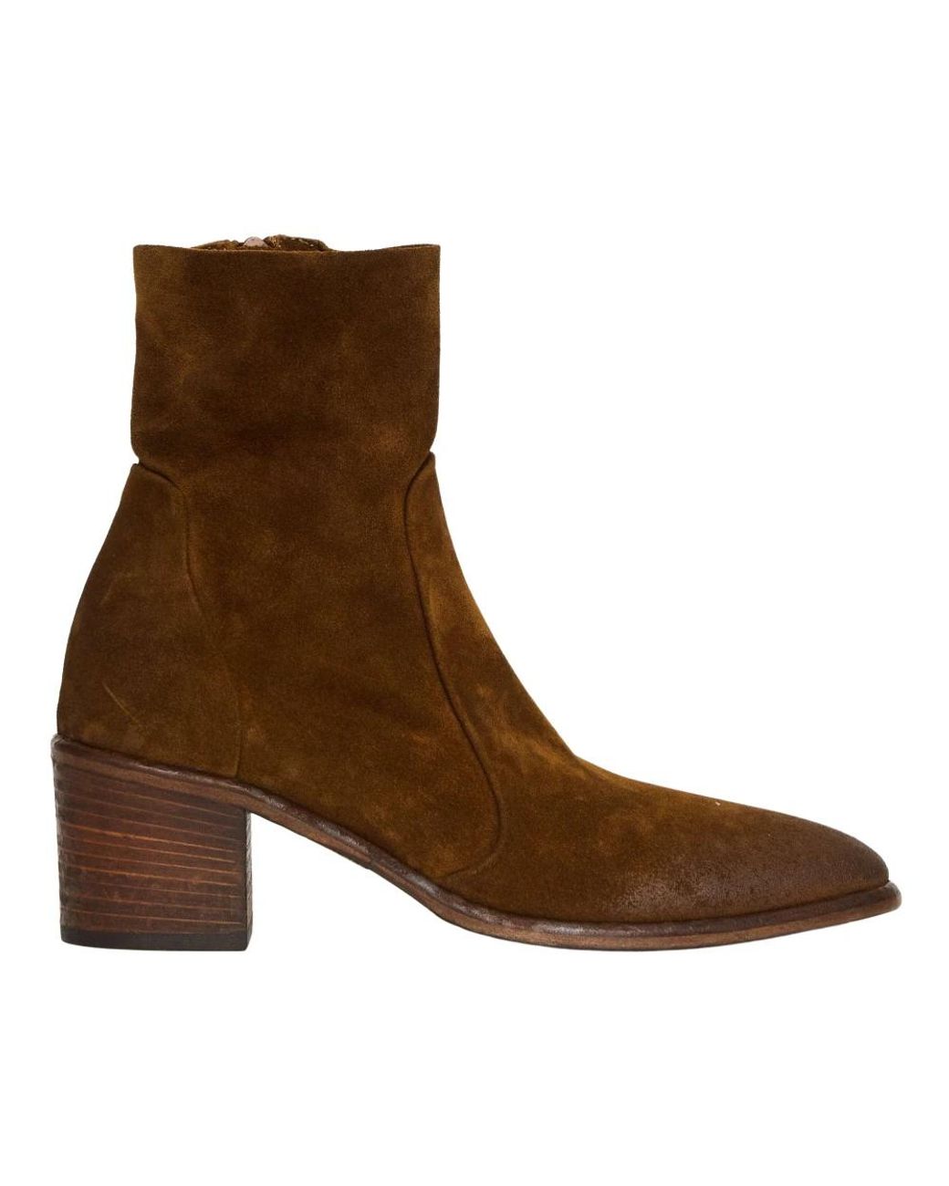 Strategia Brown Heeled Boots