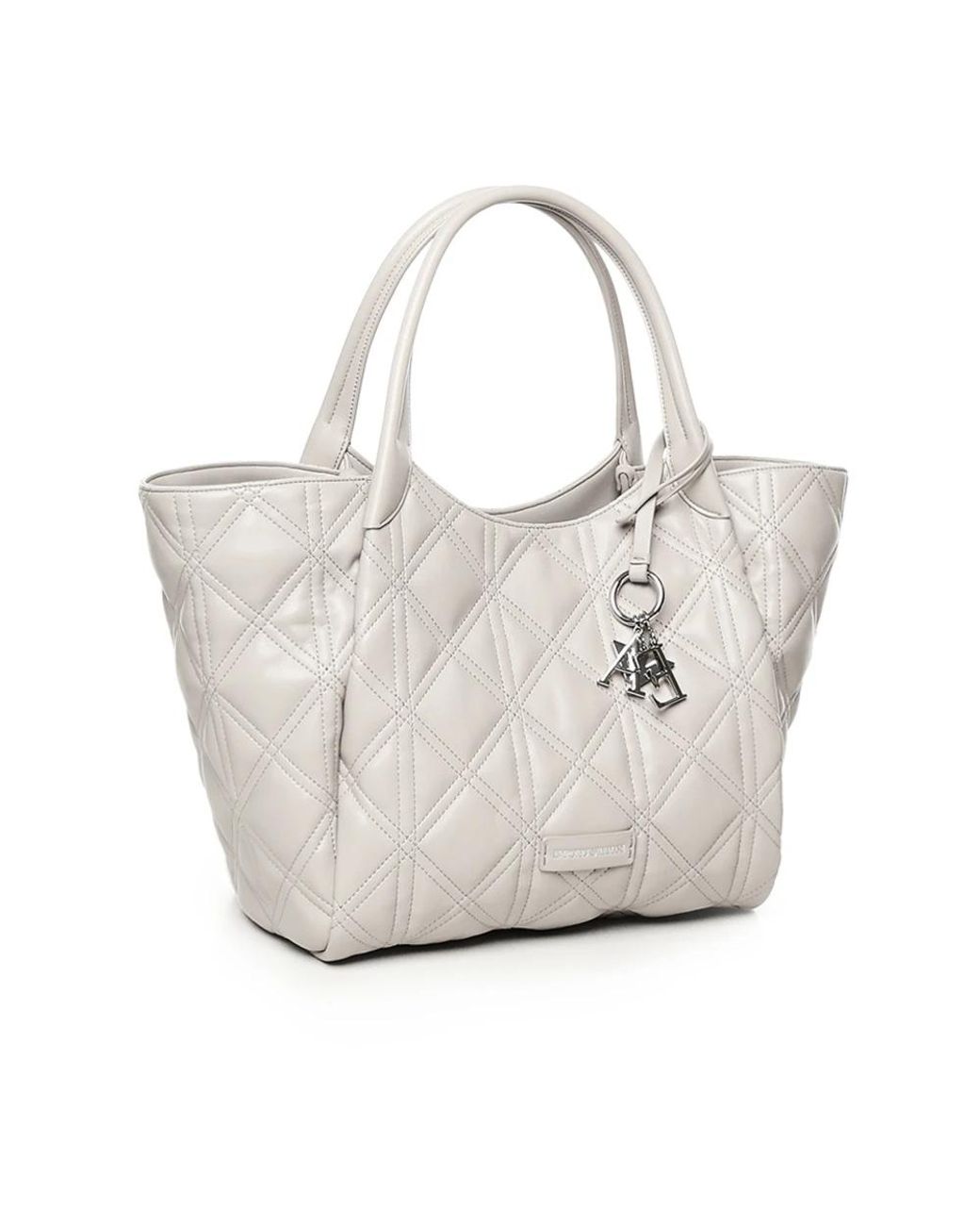 Emporio Armani White Shopping Bags