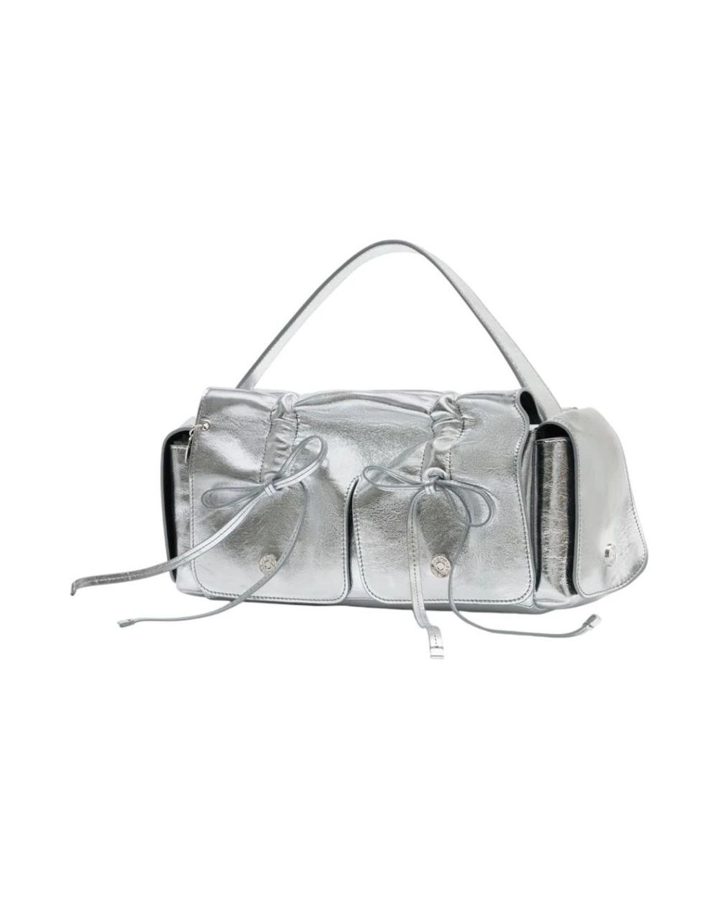 Handbags di Acne in Gray
