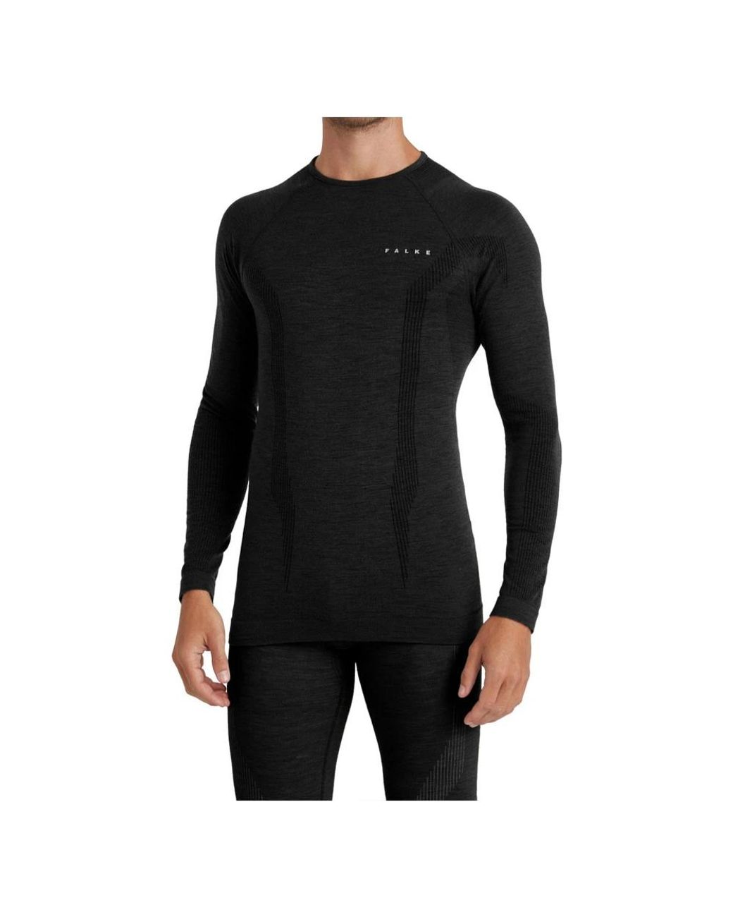 Running Tops Falke de hombre de color Black