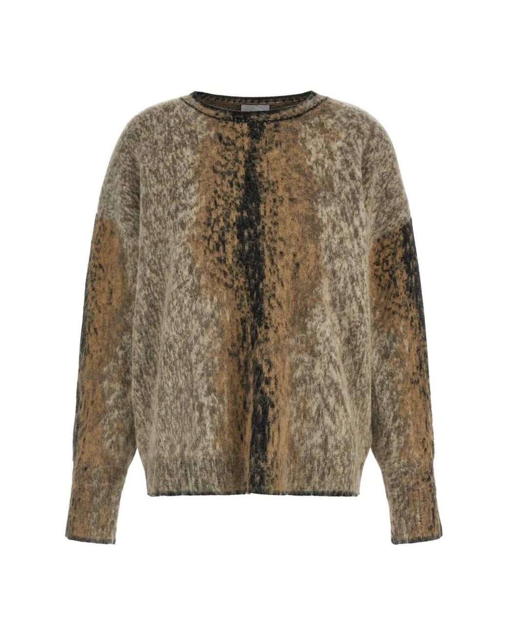 Nude Green Round-Neck Knitwear