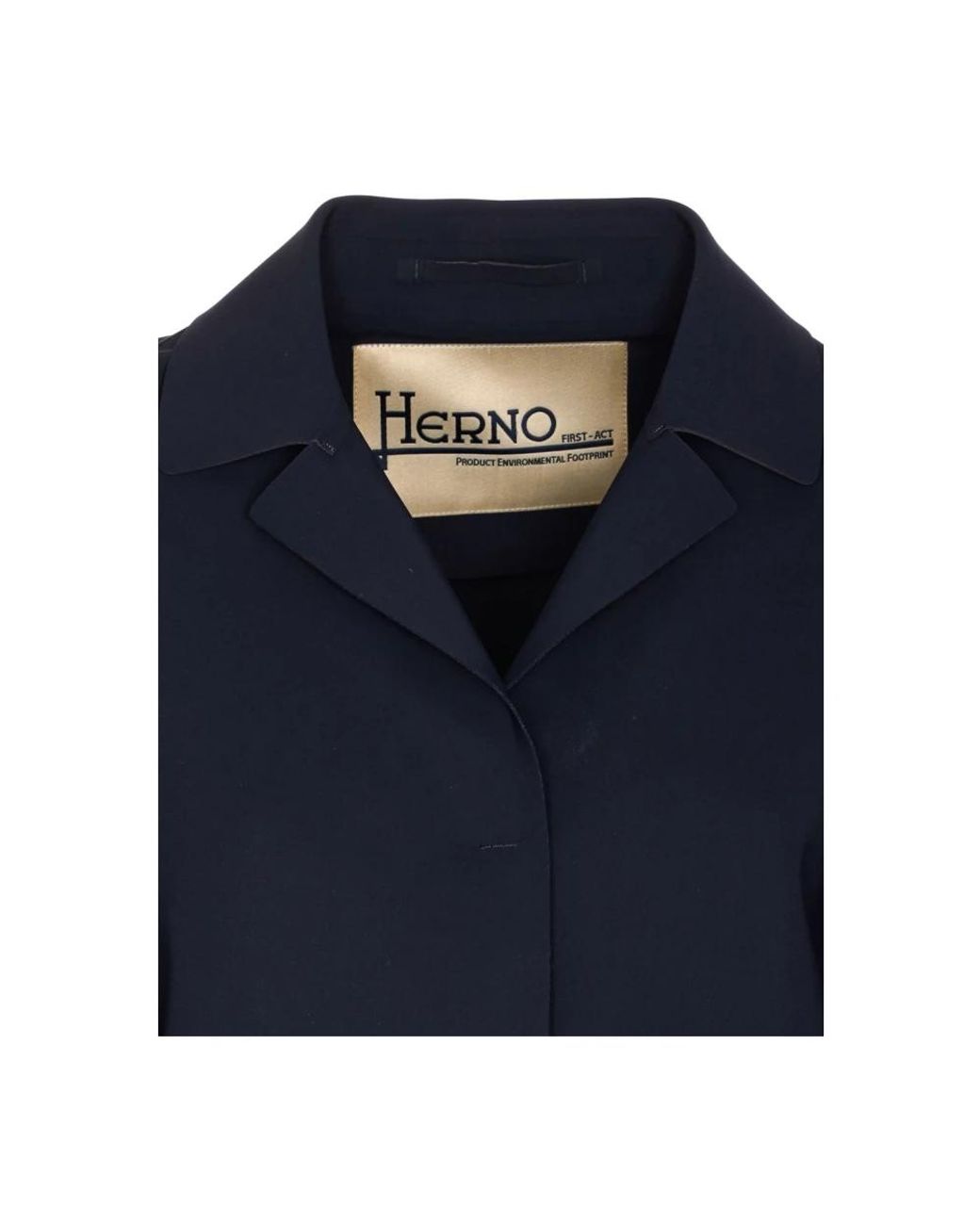 Herno Jassen ,Blauw ,First-Act Pef Coat in het Blue