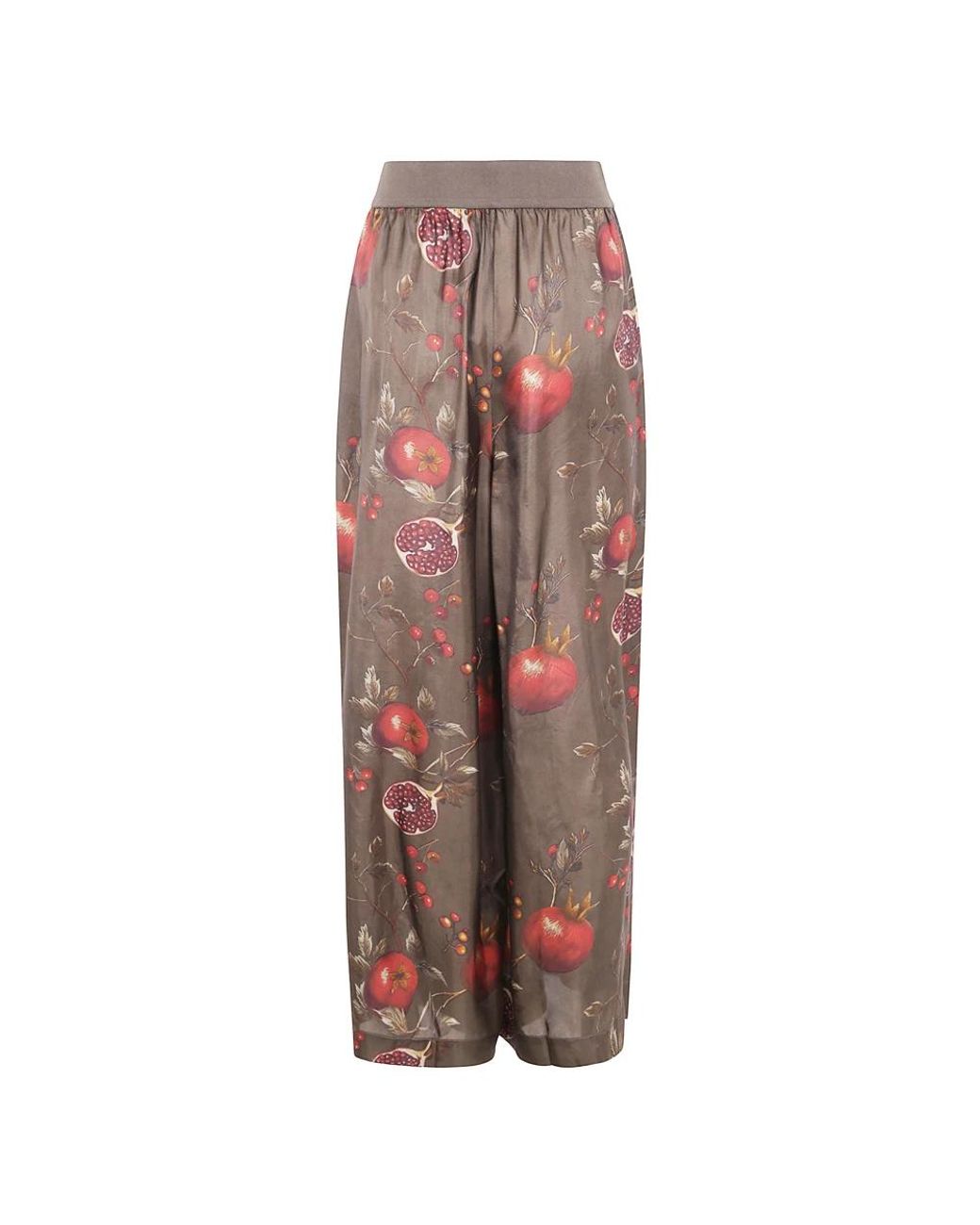 Uma Wang Brown Wide Trousers