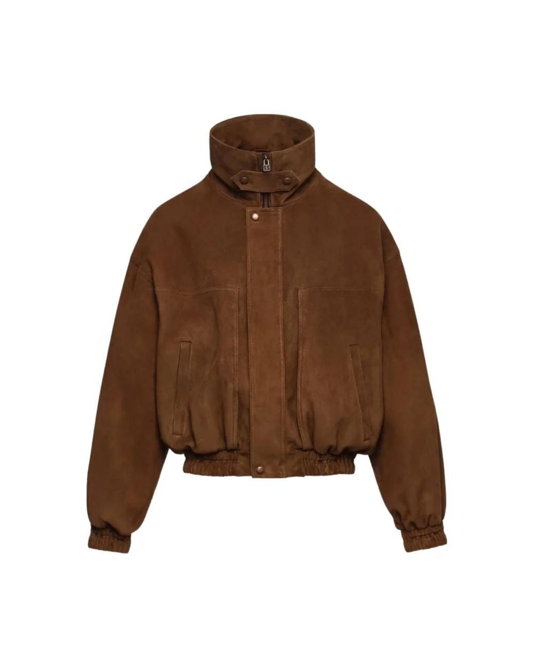 Magda Butrym Brown Bomber Jackets