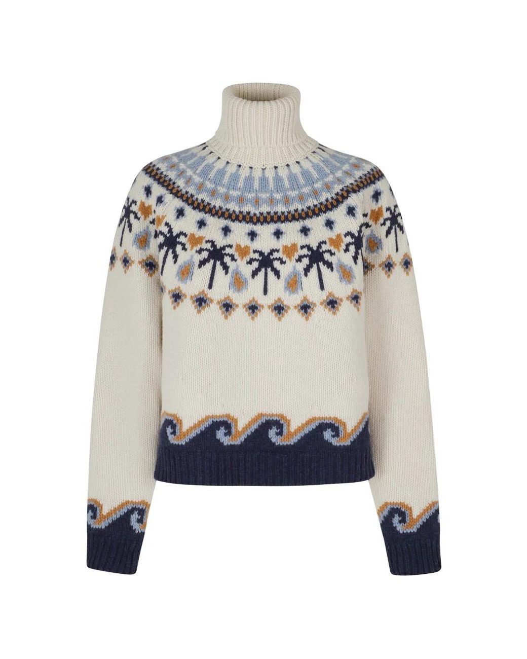 Alanui Gray Turtlenecks