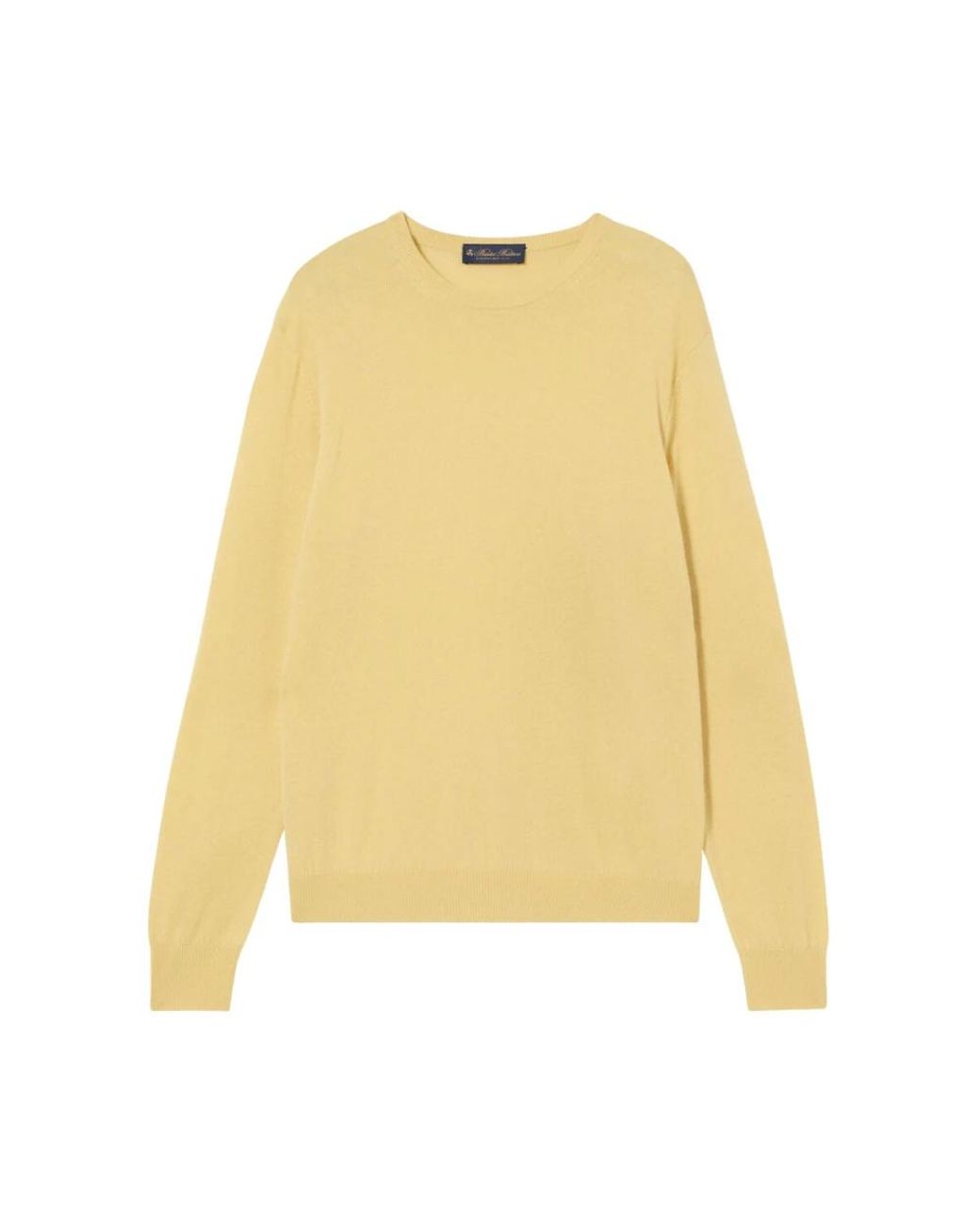 Brooks Brothers Yellow Cashmere Knitwear for men