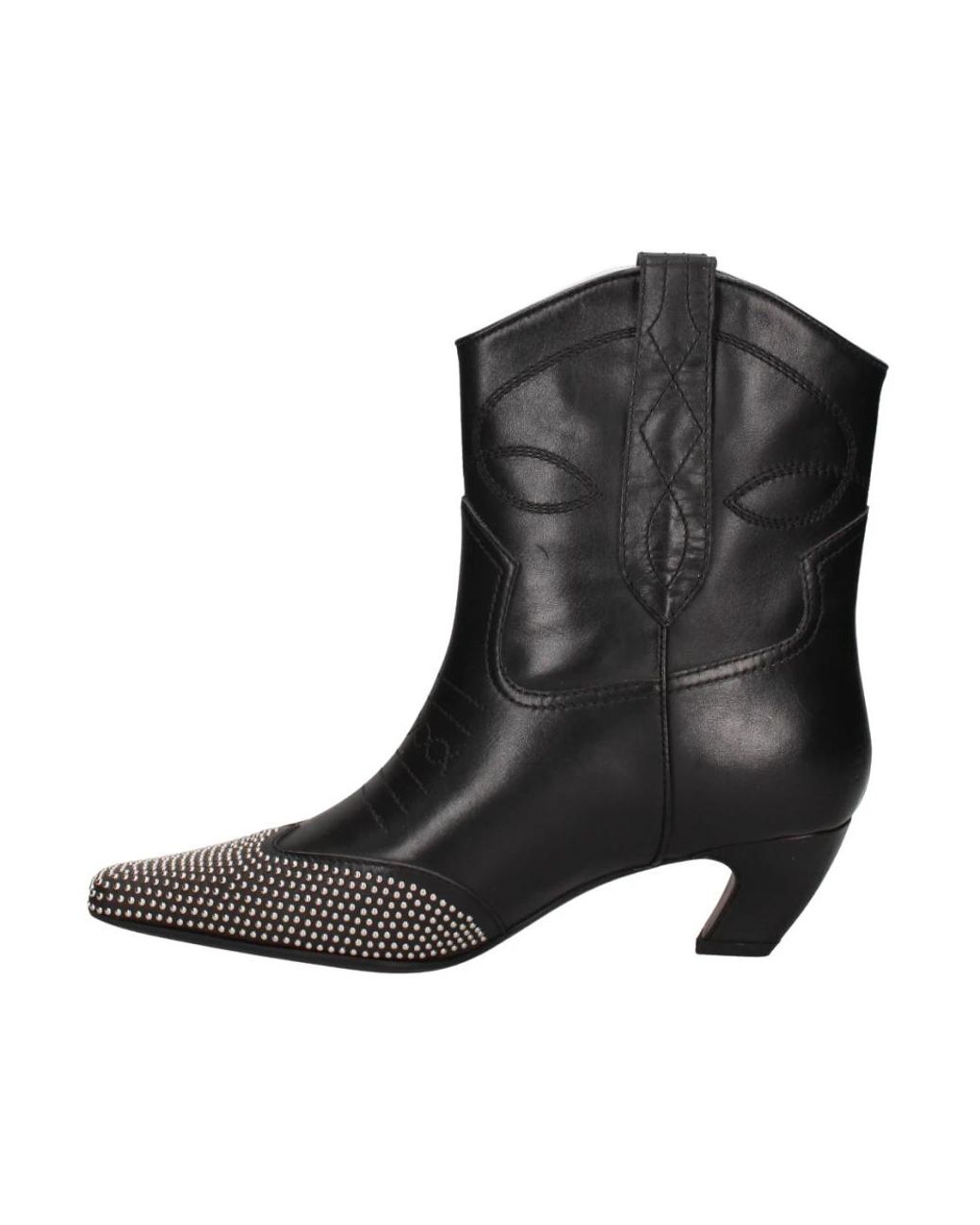 Marc Ellis Black Cowboy & Biker Boots