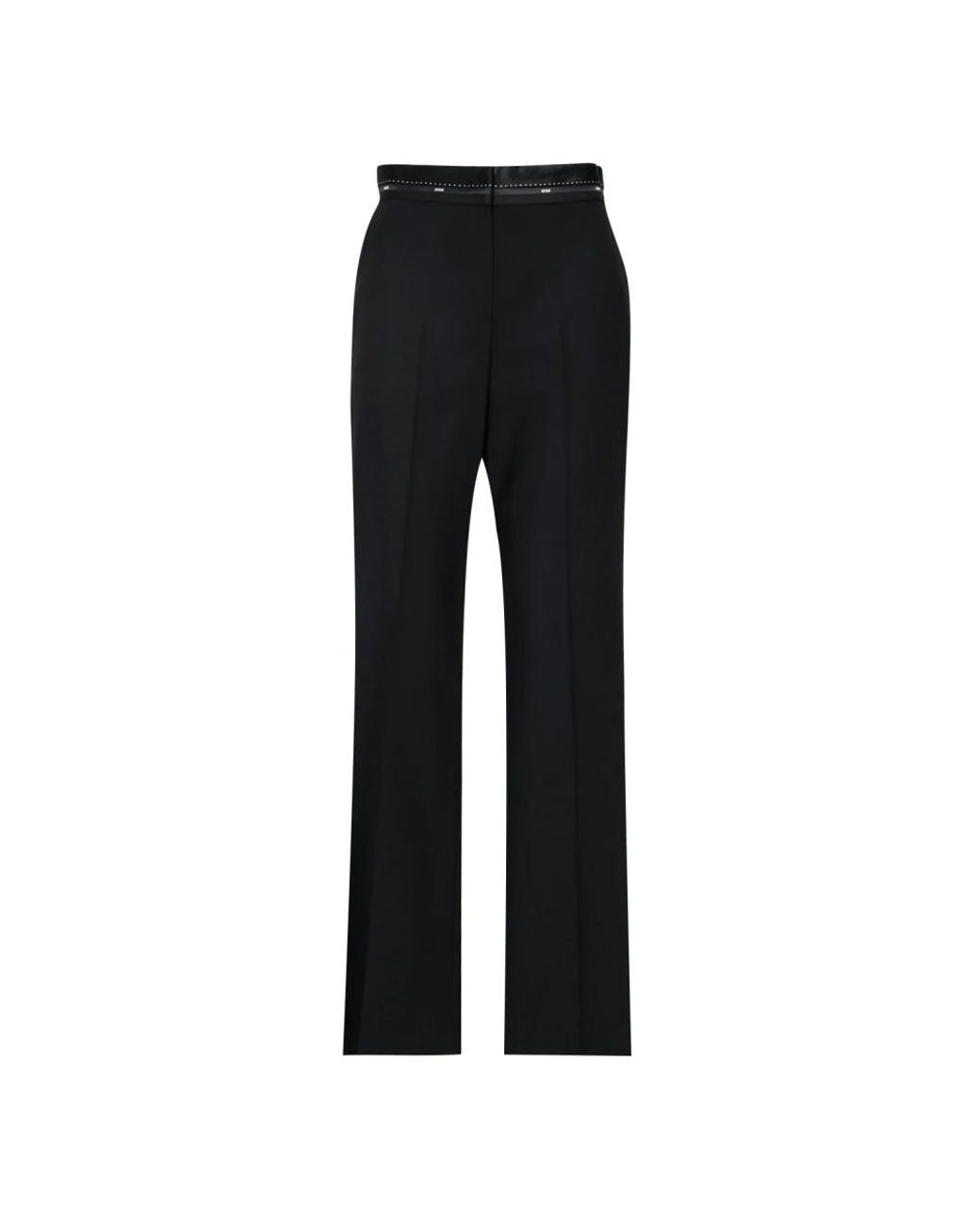 Straight Trousers di MSGM in Black