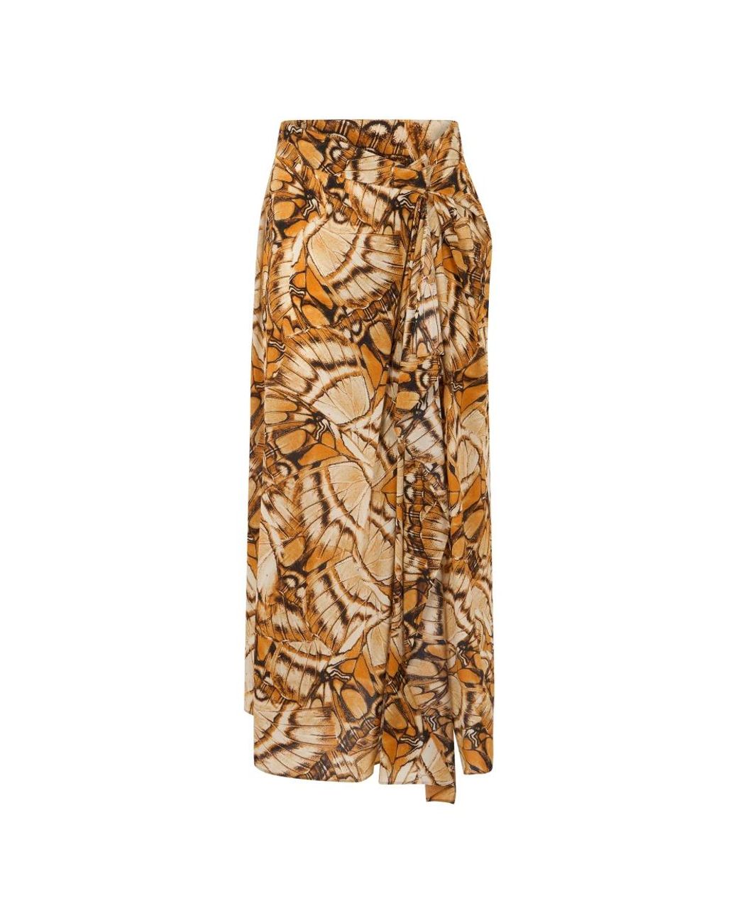 Alberta Ferretti Metallic Maxi Skirts