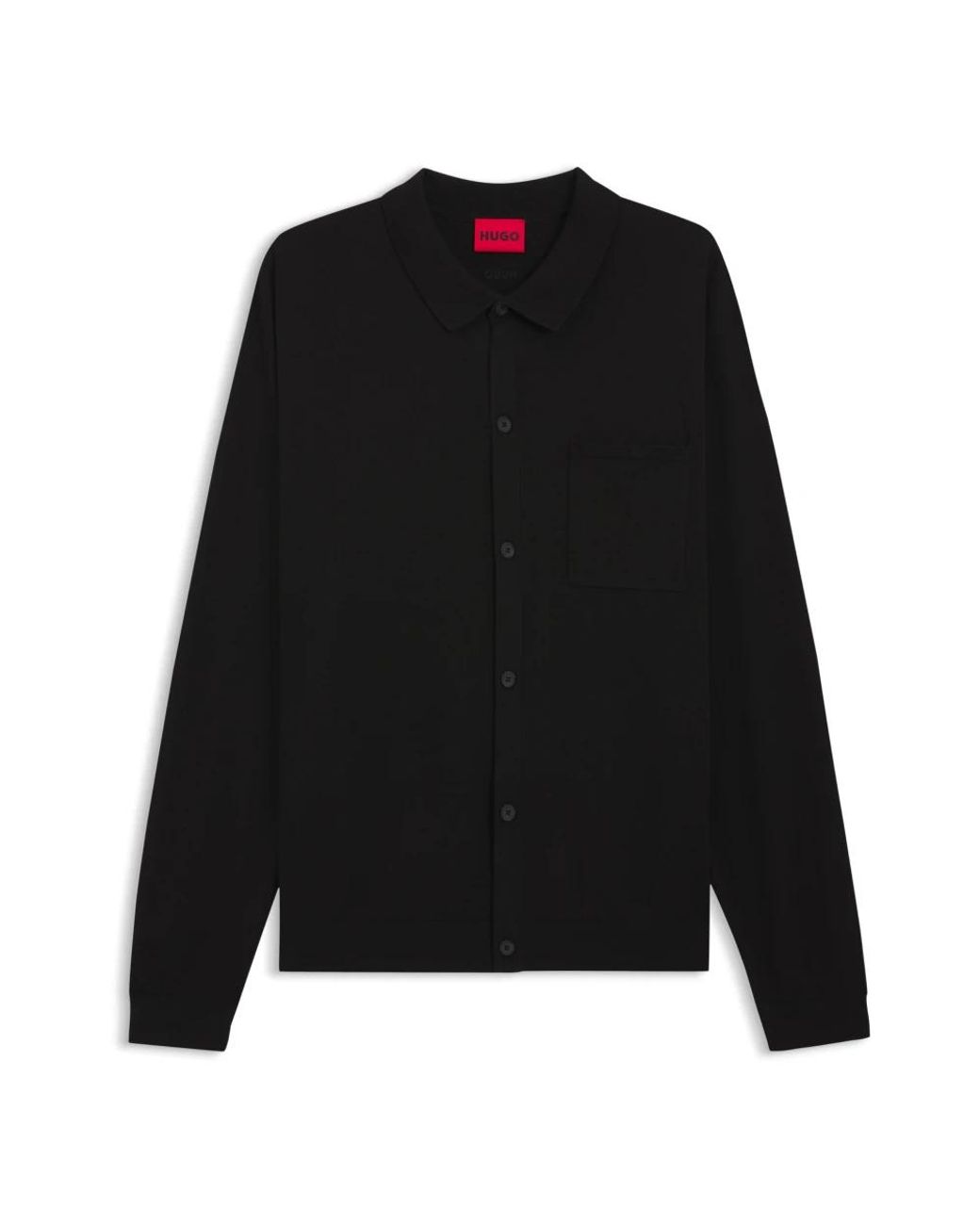 HUGO Truien & Vesten ,Zwart ,Pull in het Black voor heren