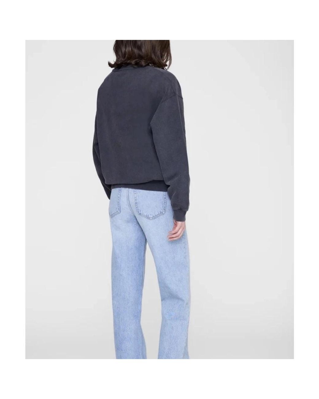 Anine Bing Blue Sweatshirts