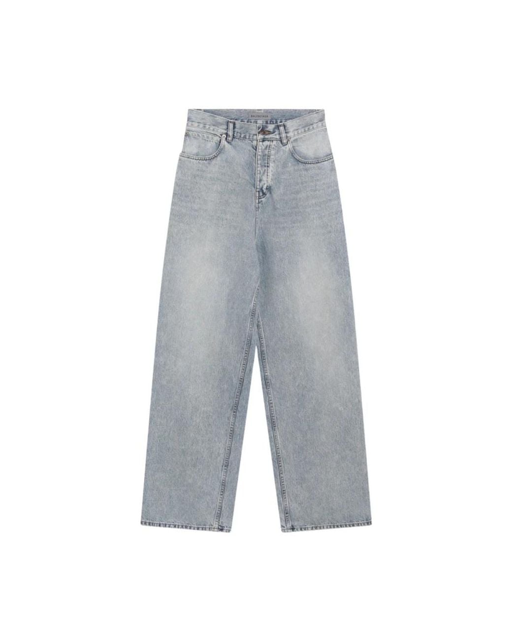 Balenciaga Gray Straight Fit Jeans