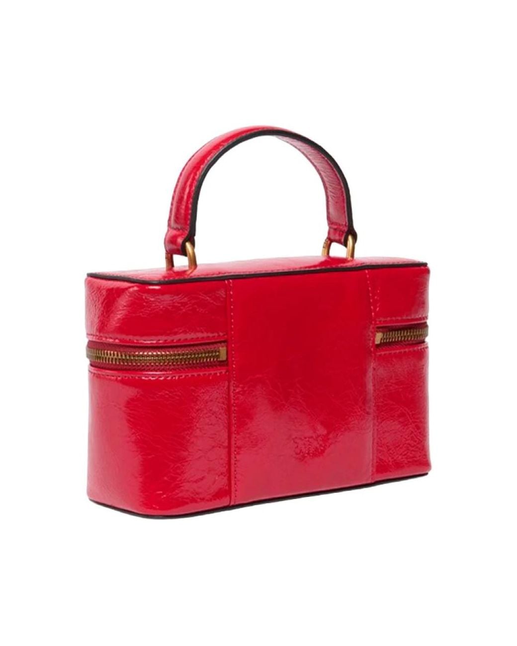 Pinko Red Vanity Soft Mini Crossbody