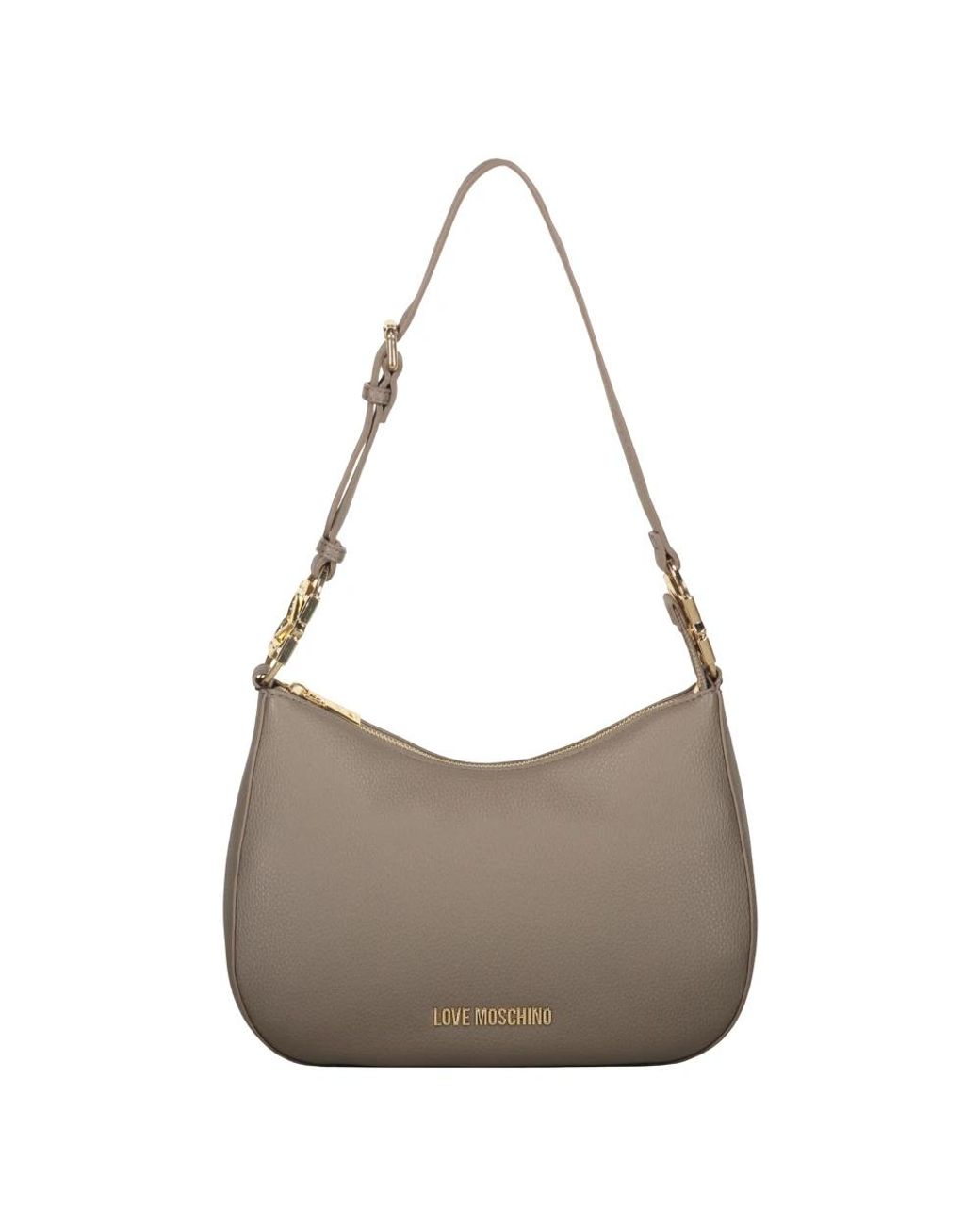 Love Moschino Gray Shoulder Bags