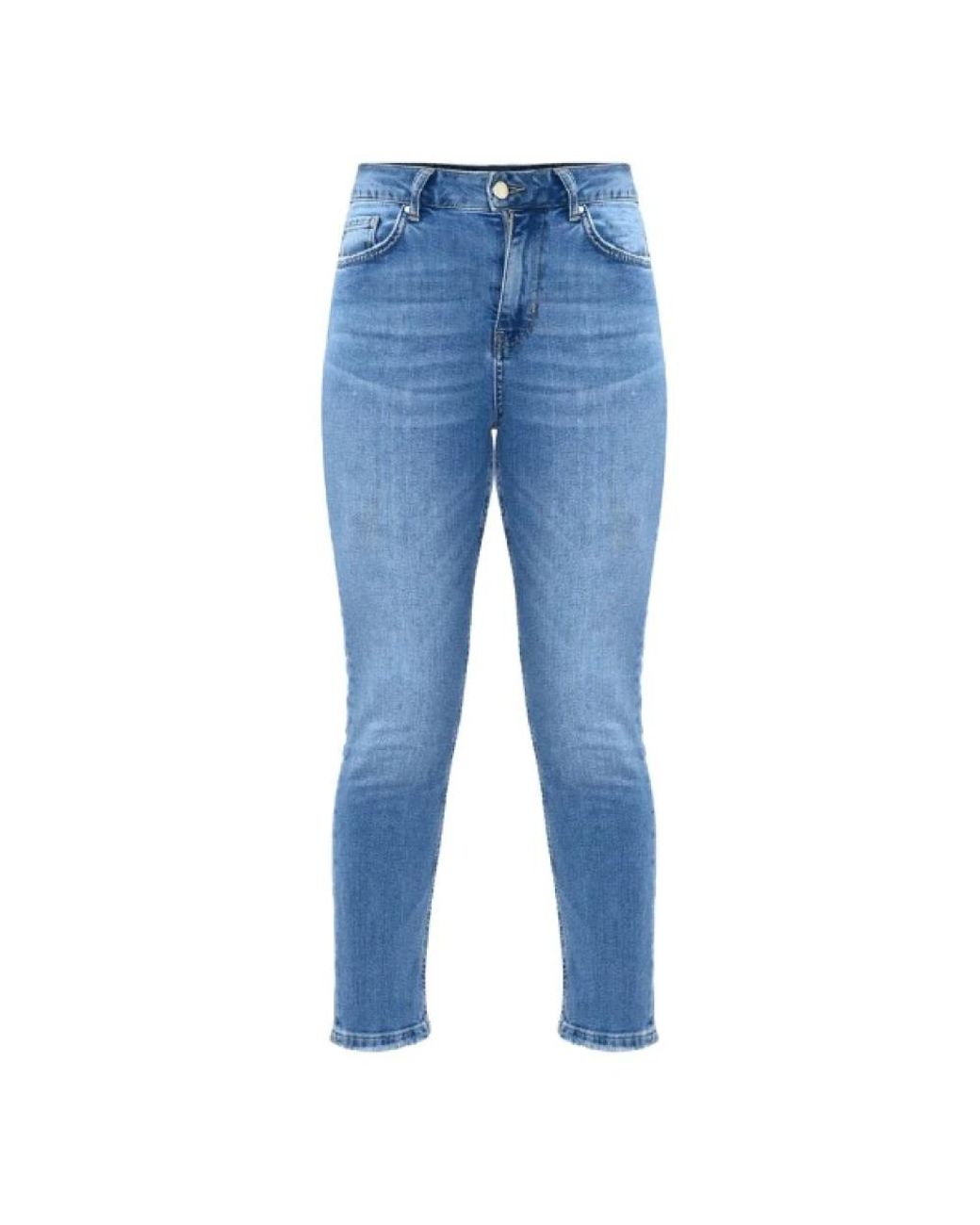 Kocca Jeans ,Blauw ,Blauwe Skinny Jeans Met Zakken in het Blue