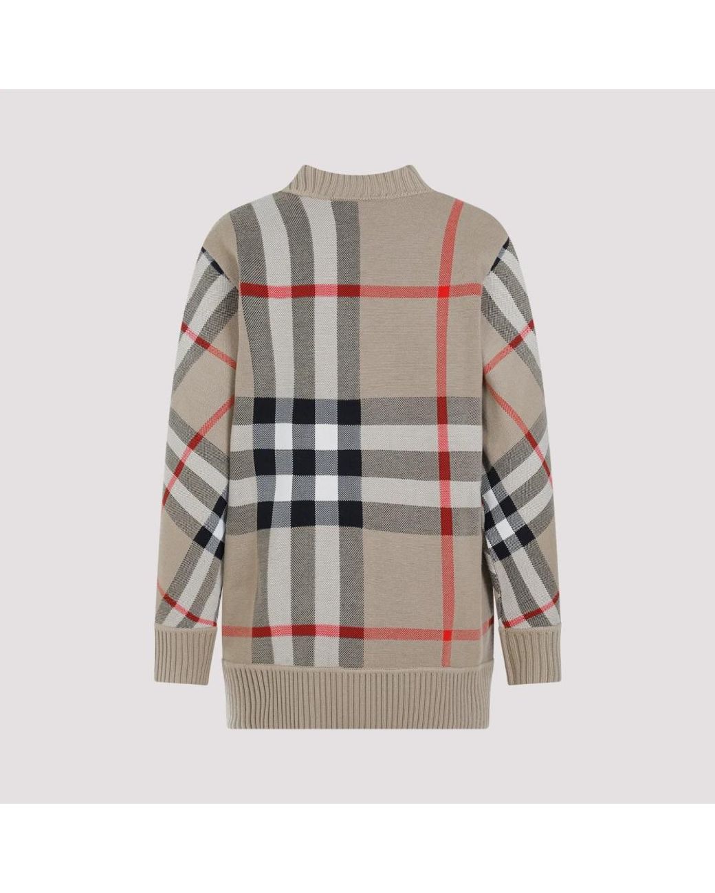 Cardigans Burberry de color Natural