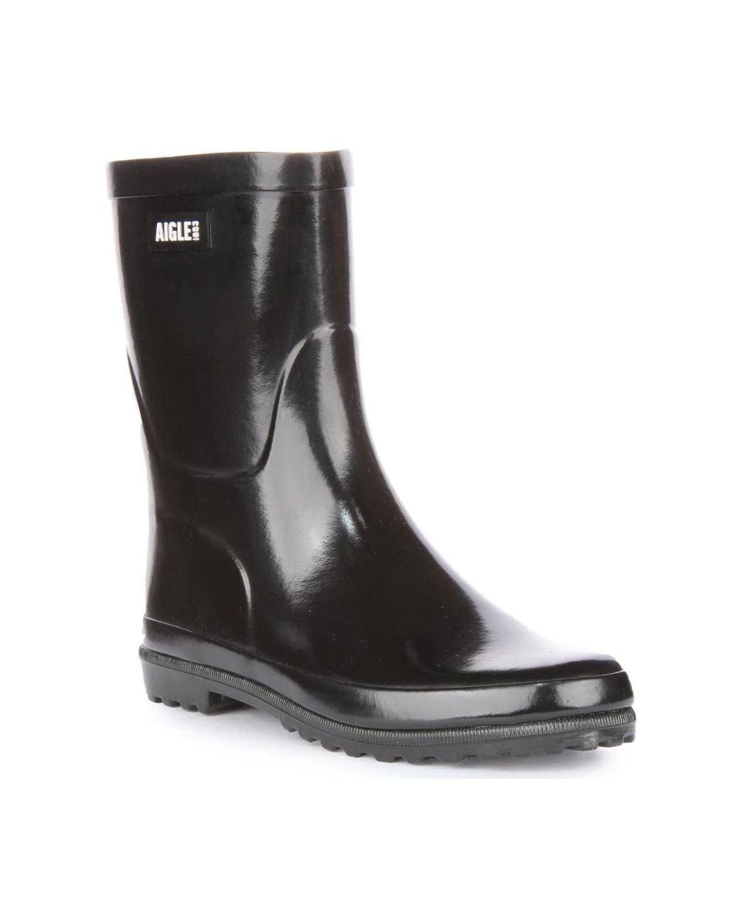 Aigle Black Wellies