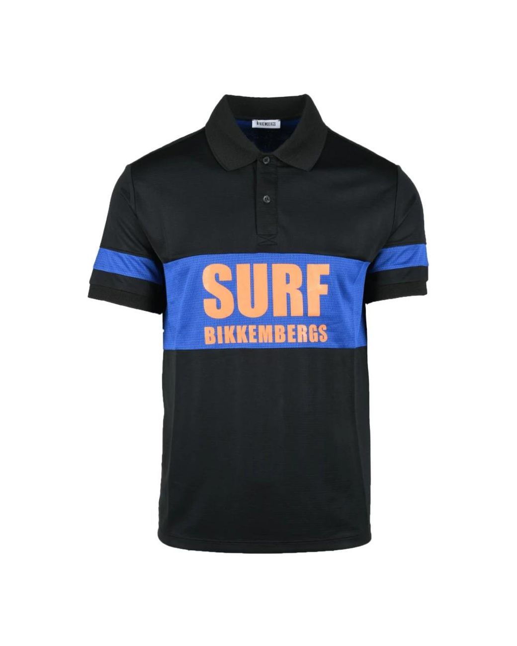 Bikkembergs Black Polo Shirts for men