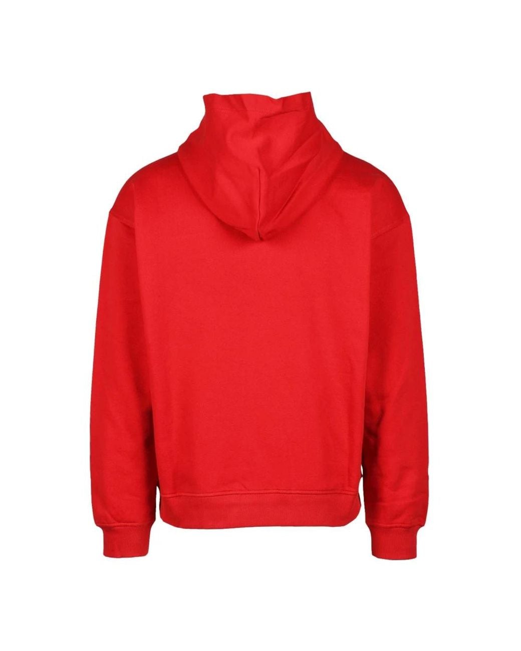 DIESEL Red Hoodies for men