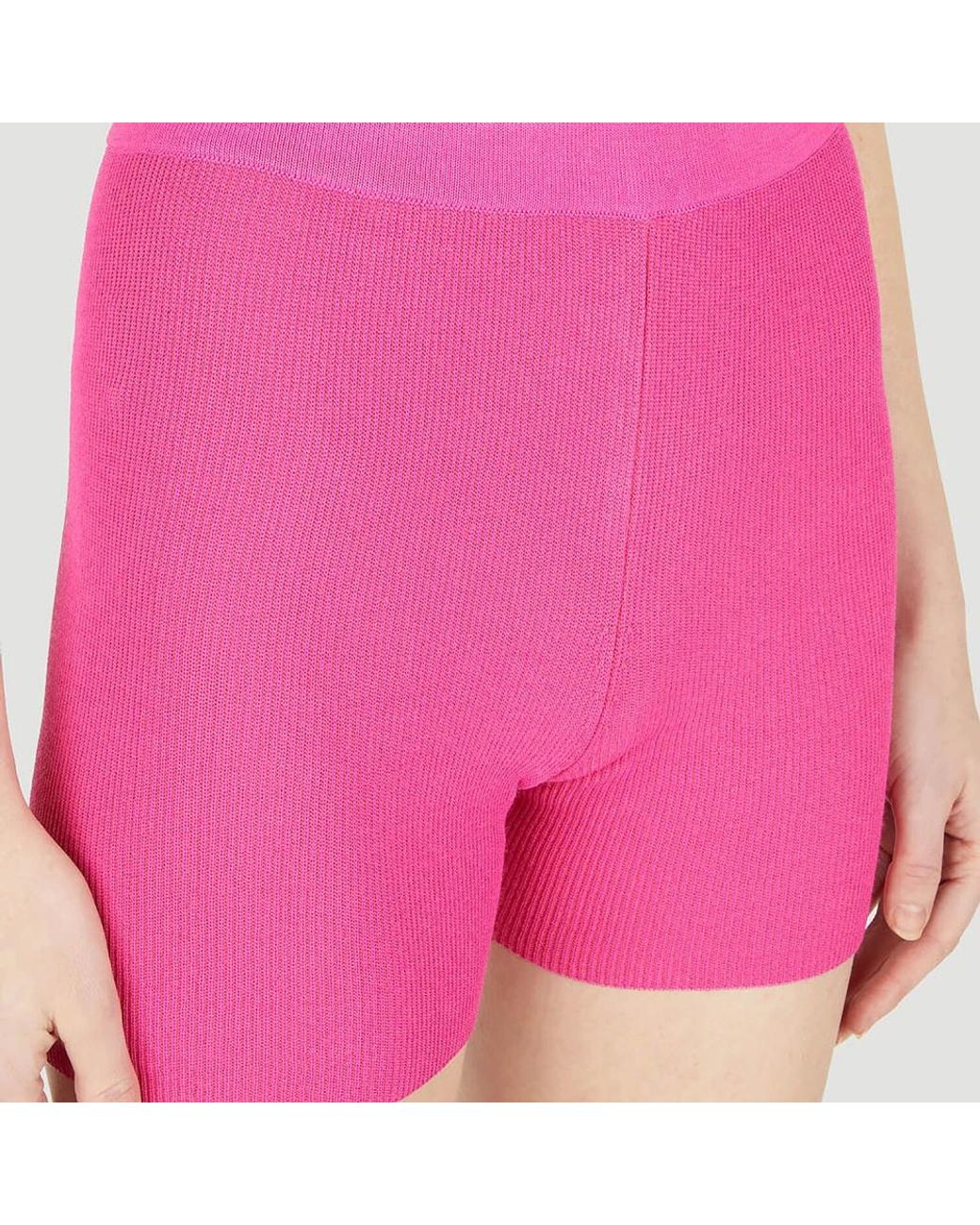Jacquemus Pink Short Shorts