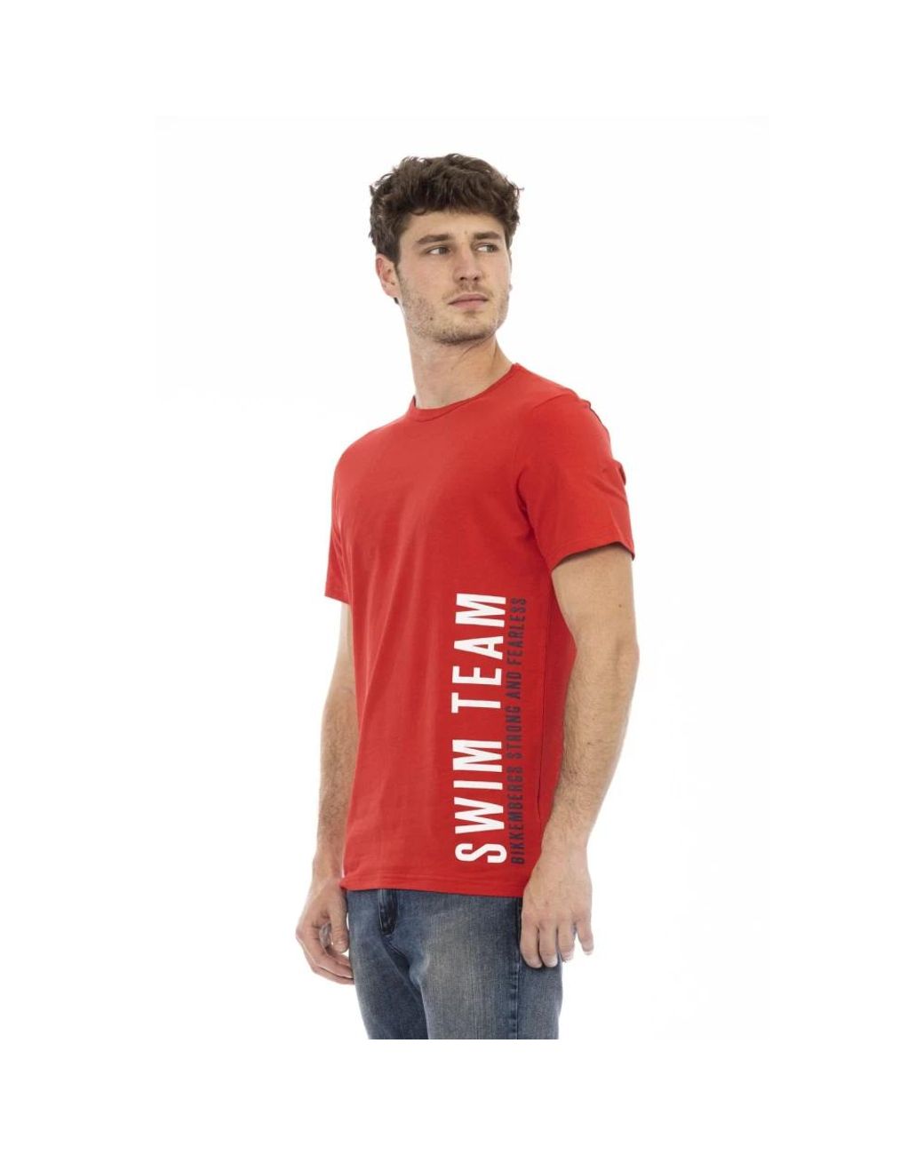 Bikkembergs Red T-Shirts for men