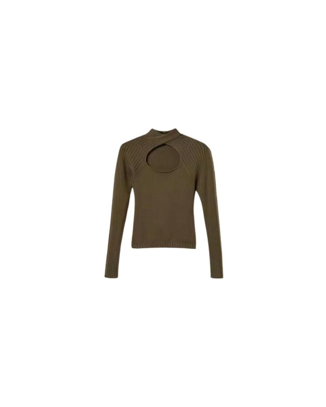 Twinset Green Turtlenecks