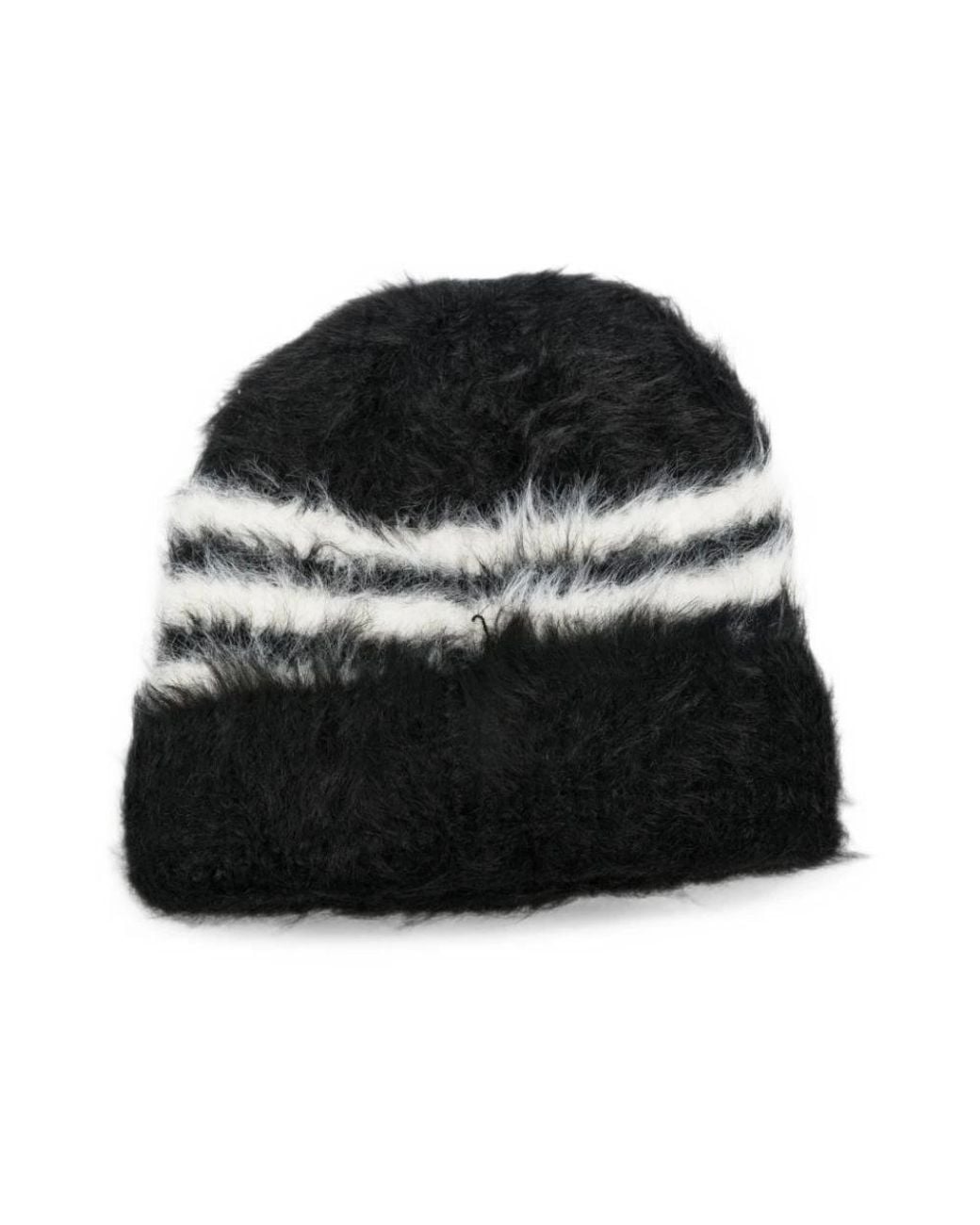 Y-3 Black Stripes Beanie