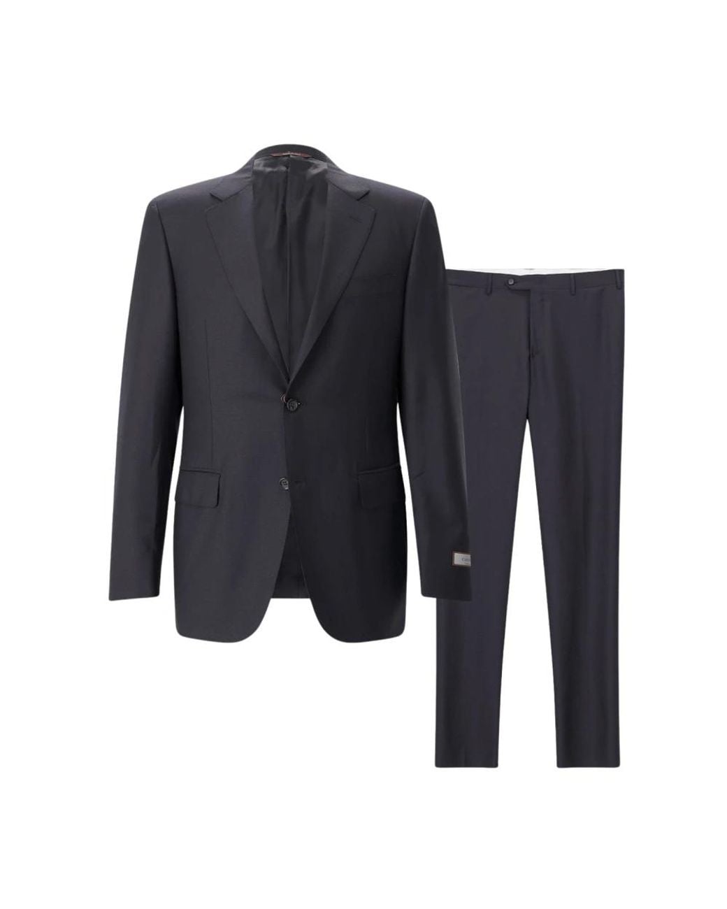 Single Breasted Suits Canali de hombre de color Blue