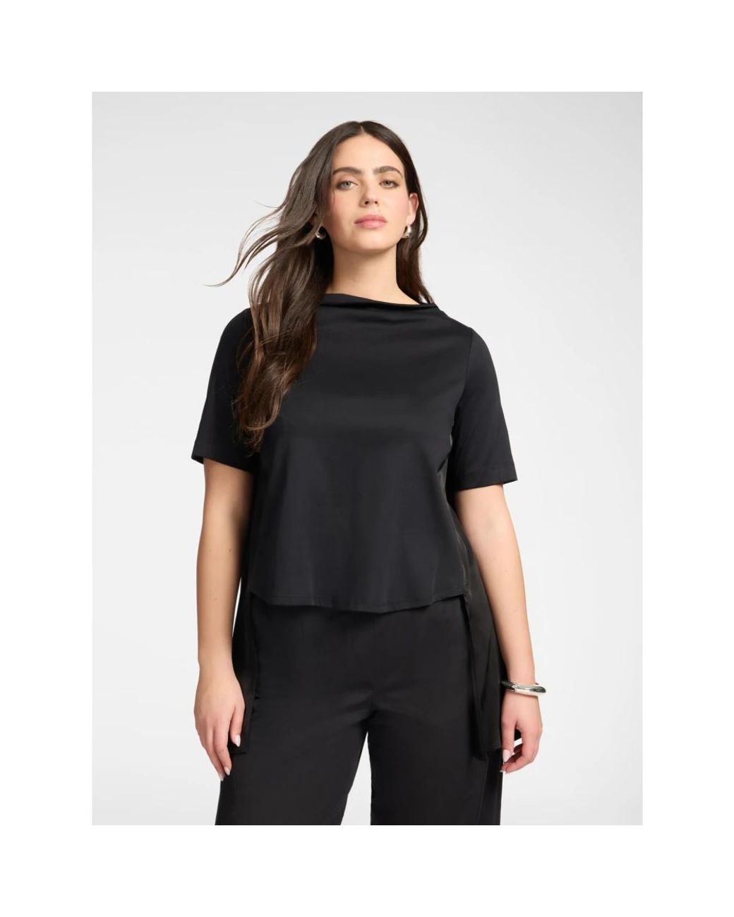 Blouses Elena Miro en coloris Black
