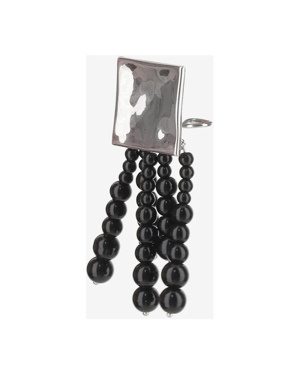 Earrings Niccolò Pasqualetti de color Black