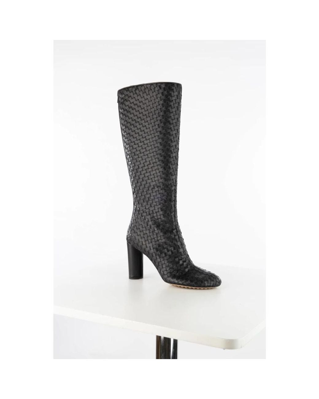 Bottega Veneta Black Heeled Boots