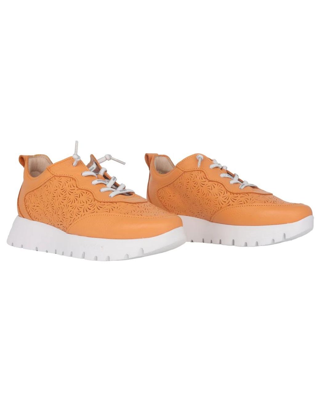Wonders Orange Damen Sneaker