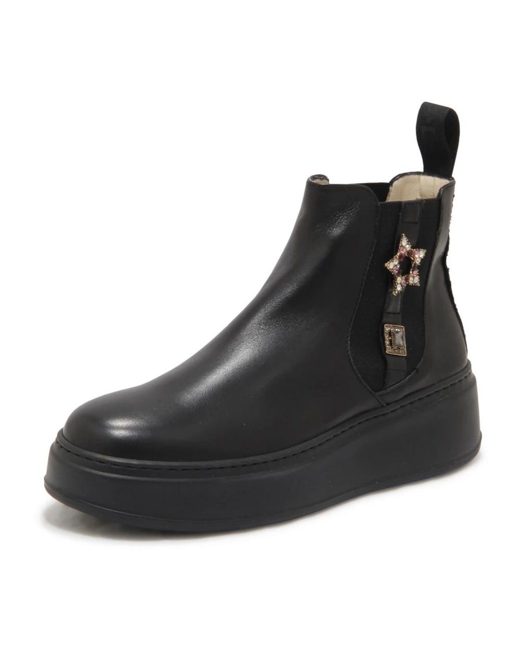 GIO+ Black Chelsea Boots