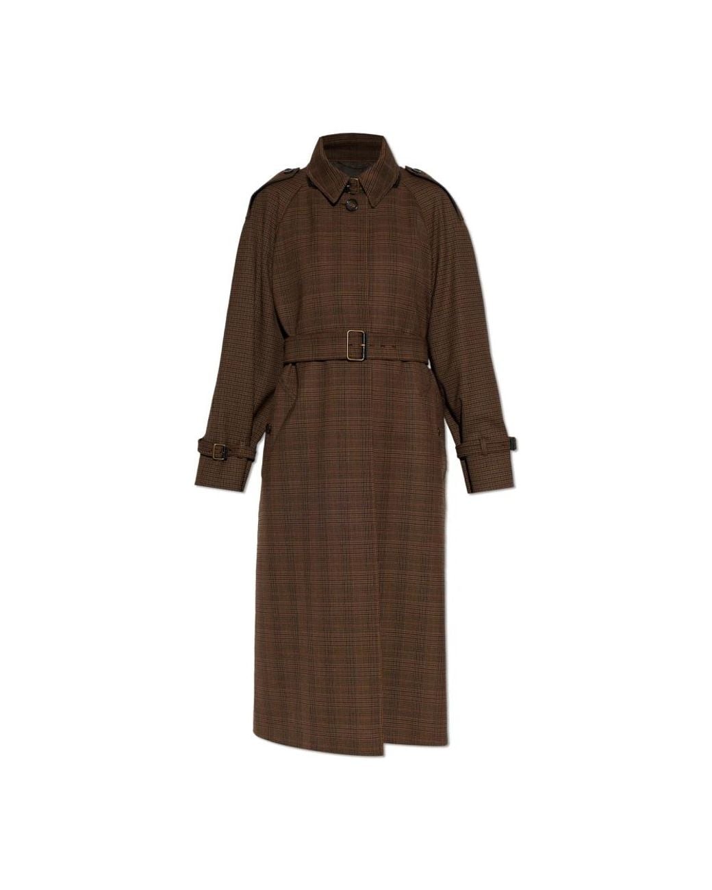 Max Mara Wollen Jas Scoglio in het Brown