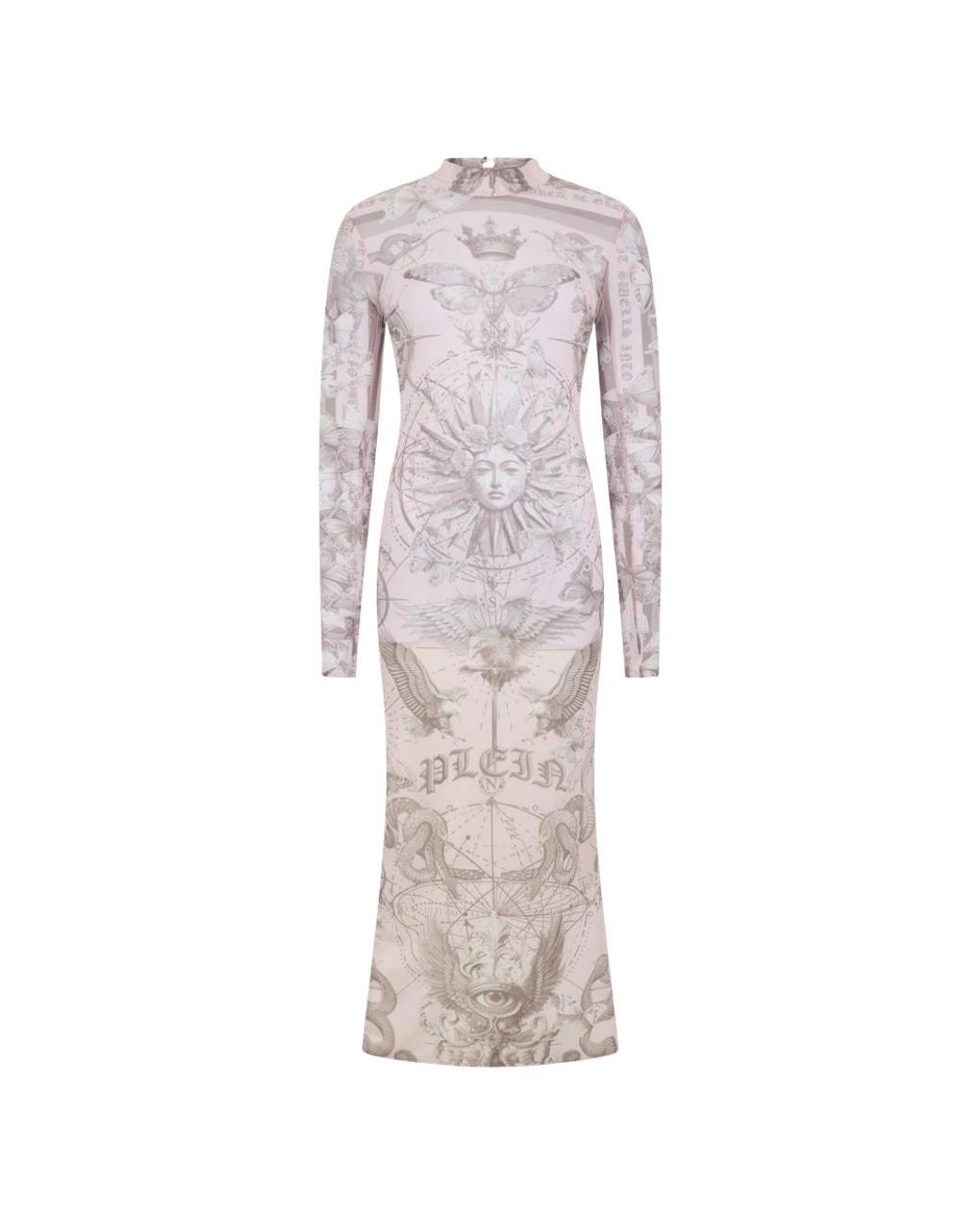 Philipp Plein Pink Maxi Dresses