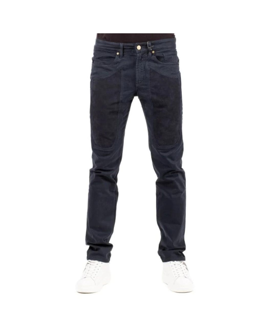 Jeckerson Blue Slim Fit Jeans for men