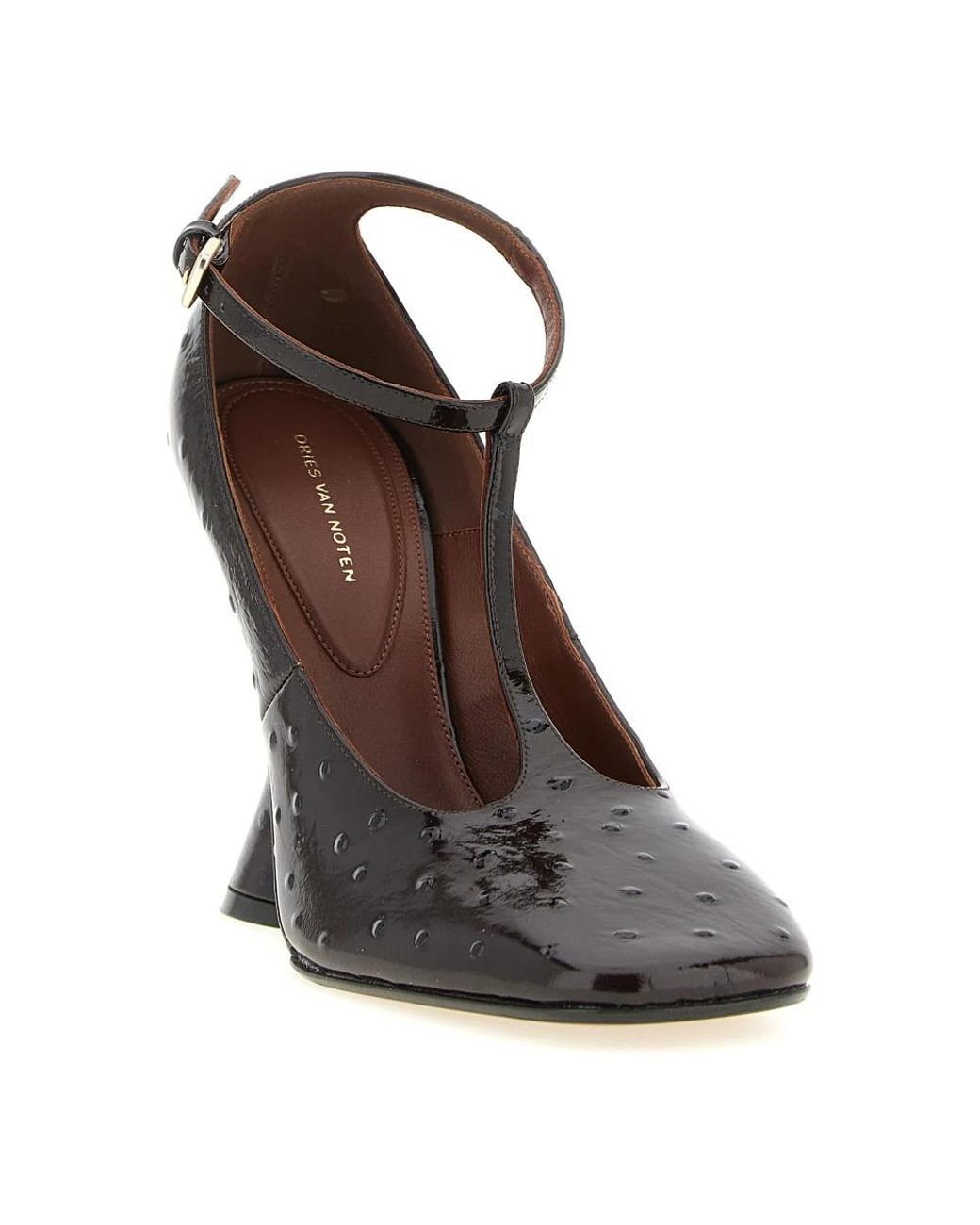 Dries Van Noten Black Wedges