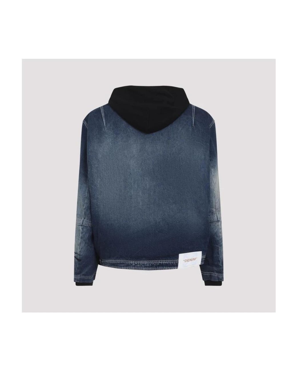 Off-White c/o Virgil Abloh Blue Denim Jackets for men