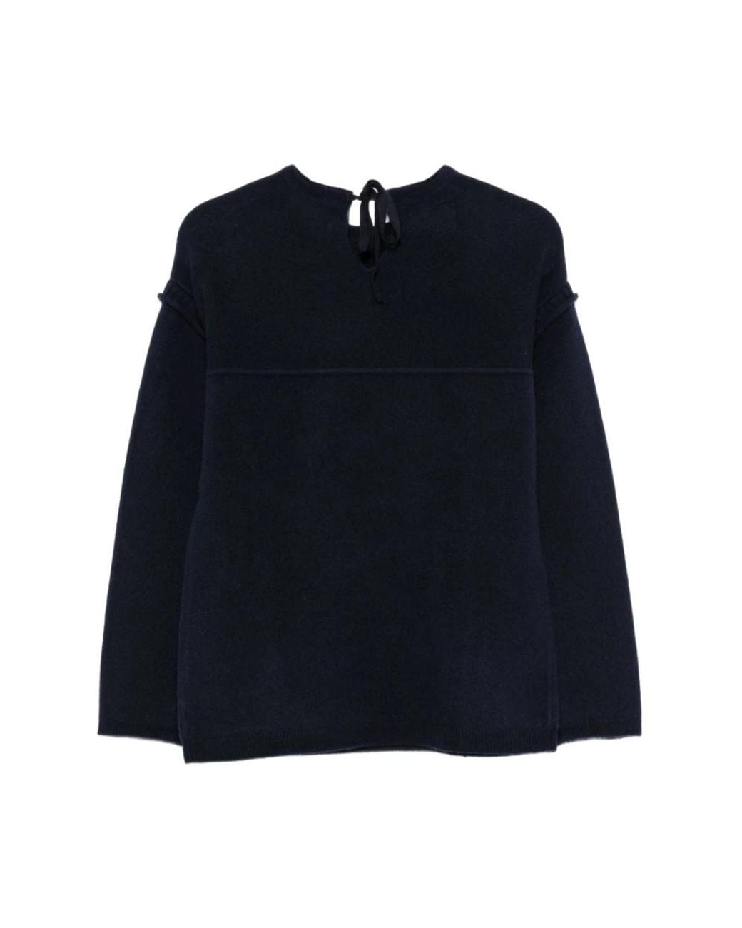 Guest In Residence Blue Round-Neck Knitwear