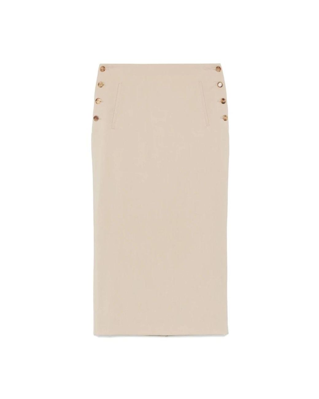Moschino Midi Skirts in het Natural