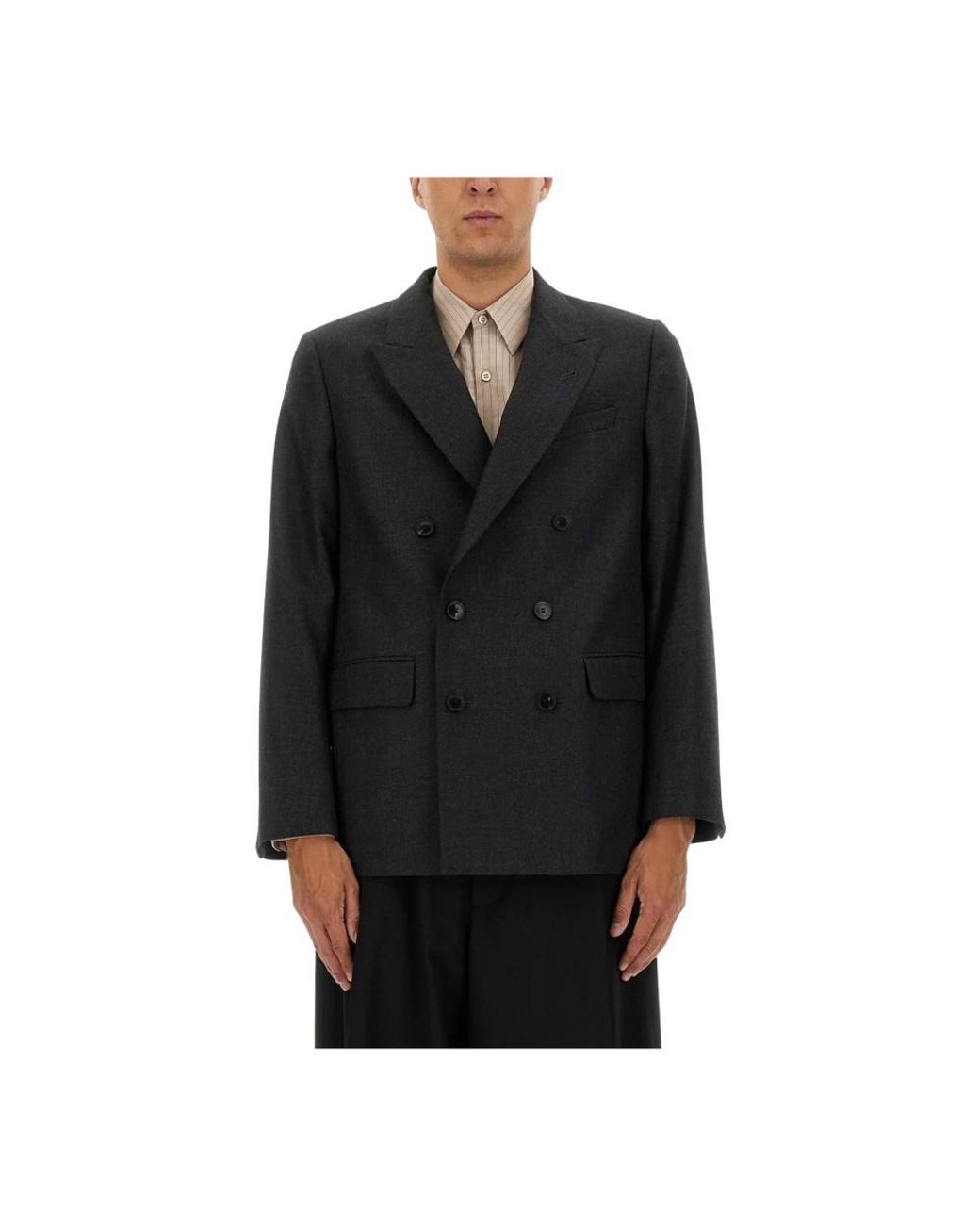 Dries Van Noten Black Blazers for men