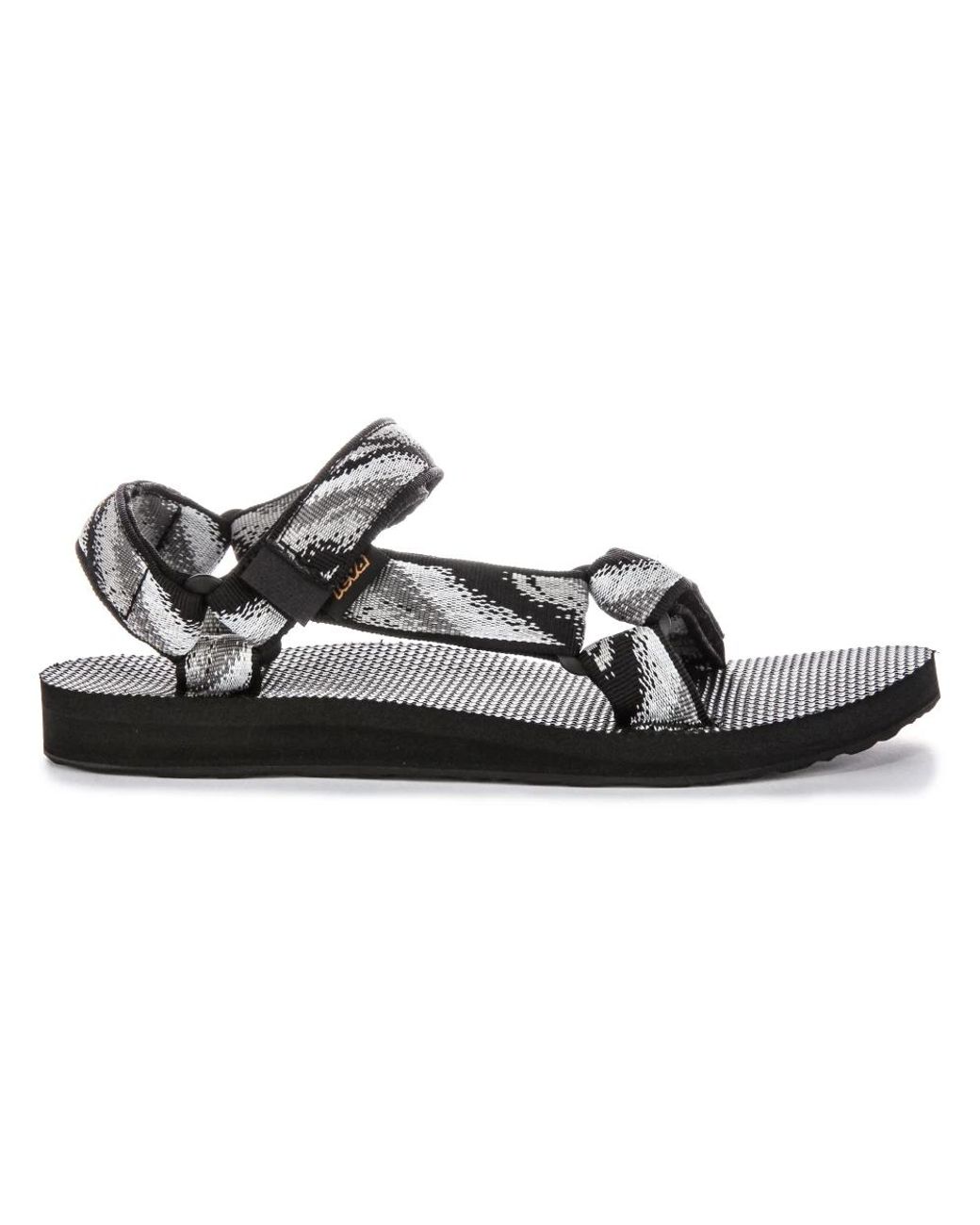 Teva Black Flat Sandals