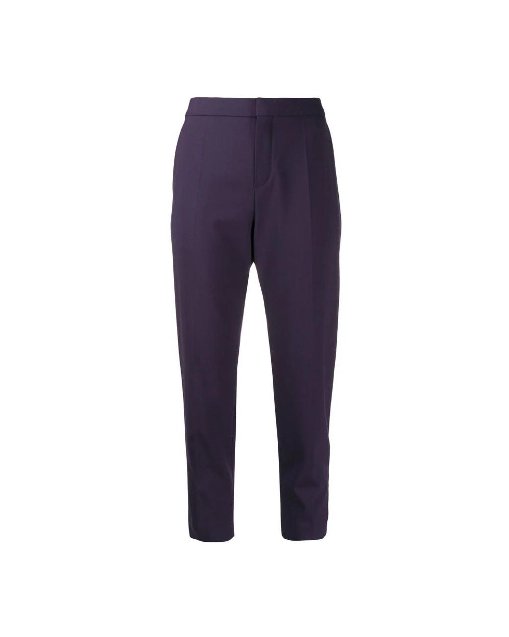 Chloé Blue Cropped Trousers