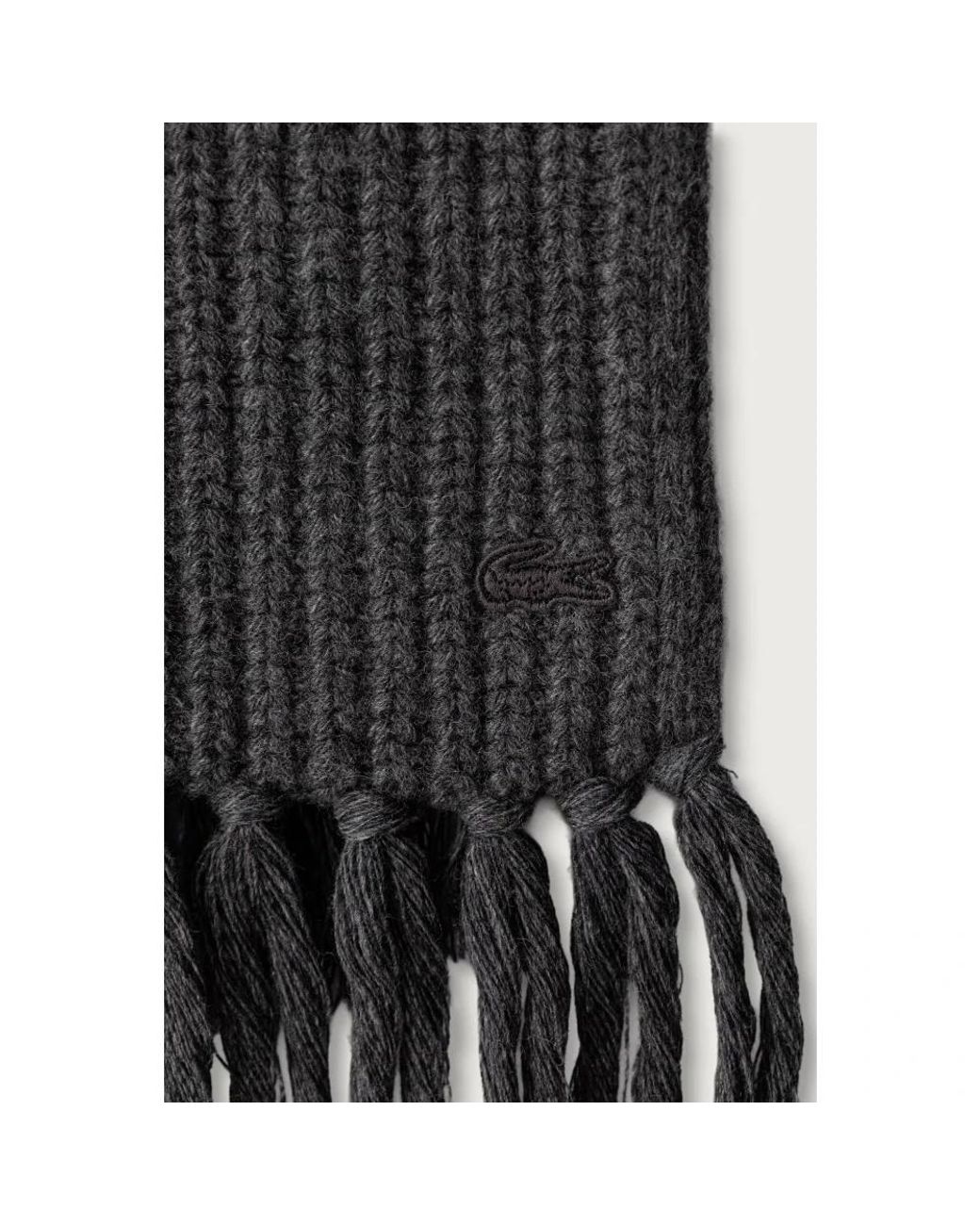 Winter Scarves di Lacoste in Gray
