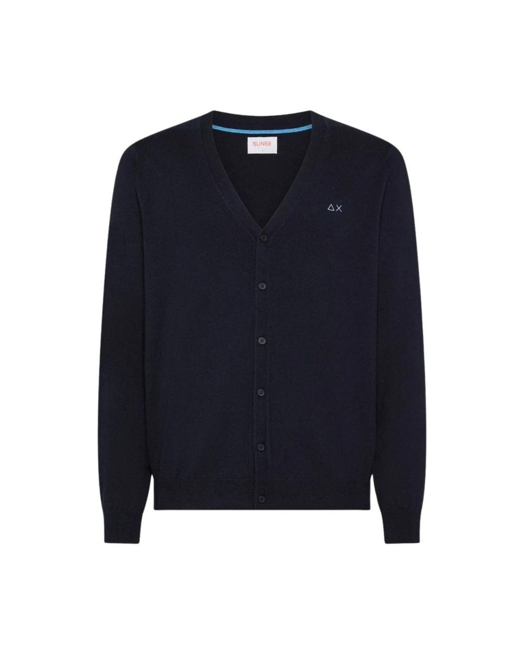 Cardigans Sun 68 pour homme en coloris Blue